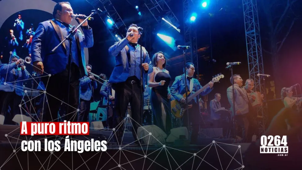 San Juan vibró con el show de los Ángeles Azules