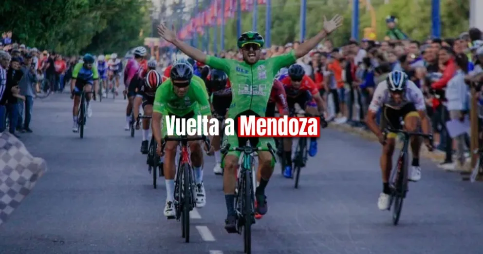 Nicolás Paredes lidera la clasificación general de la Vuelta a Mendoza
