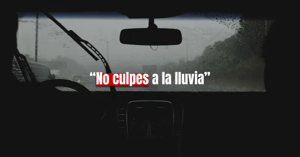Siniestros por la lluvia: caídas casuales y choques