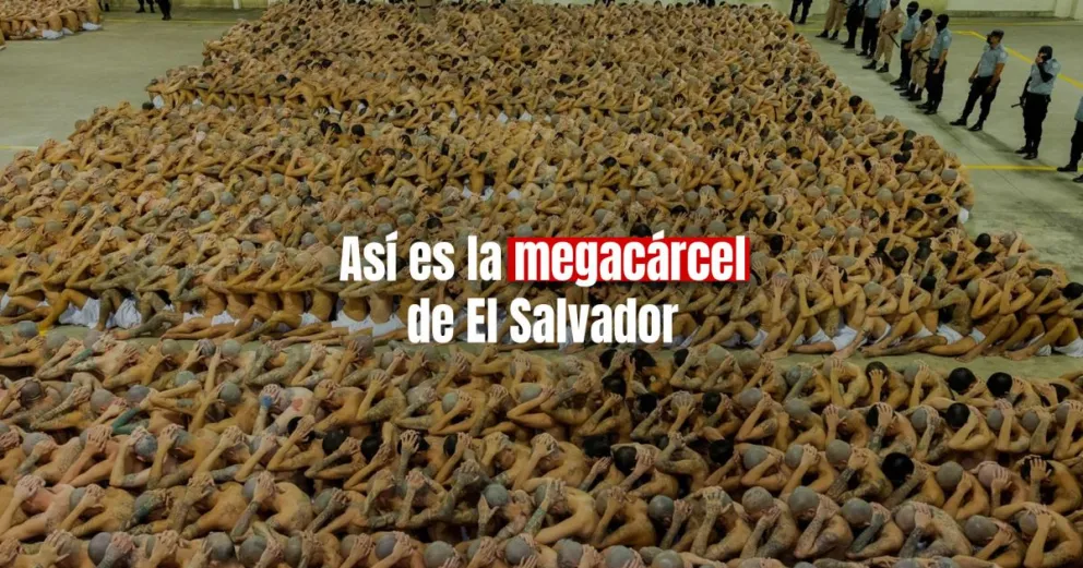 El Salvador: cómo es la cárcel que puede albergar hasta 40 mil presos