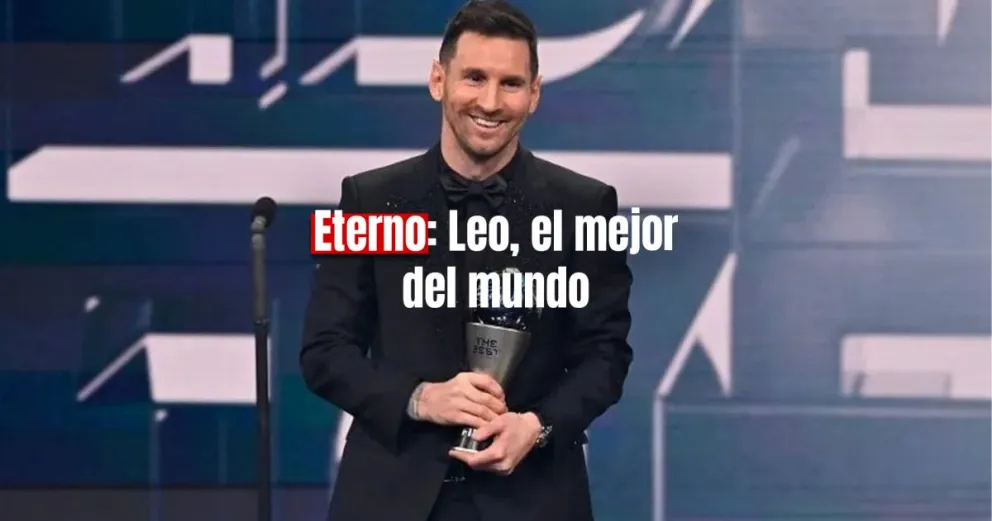 No es noticia: Messi, el mejor jugador del mundo 