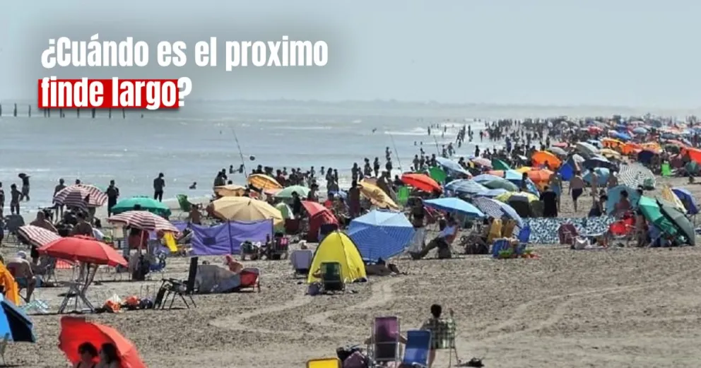 Después del fin de semana largo por carnaval ¿Cuándo será el próximo finde XXL?