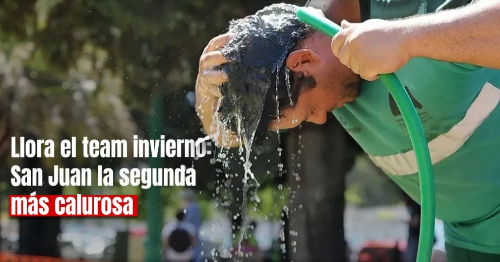 San Juan, en el top 3 de las provincias más calientes del país 