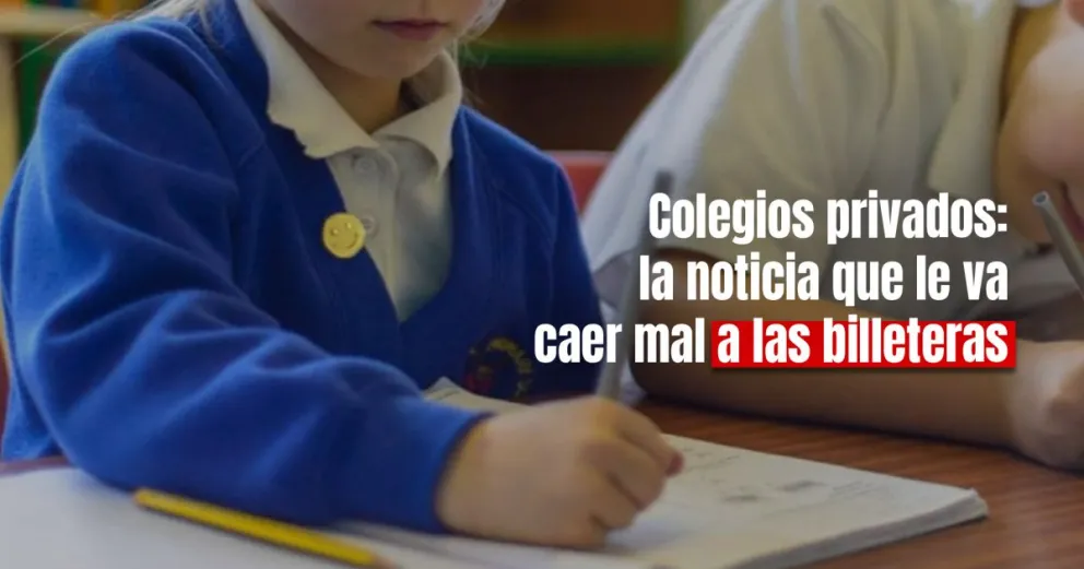 Se viene el primer aumento del año en los colegios privados 