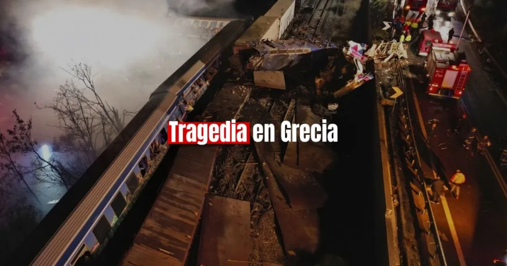 Más de 30 muertos y 85 heridos por un choque de trenes en Grecia 