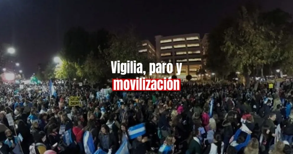 Conflicto docente: Vigilia y paro de los autoconvocados en San Juan 