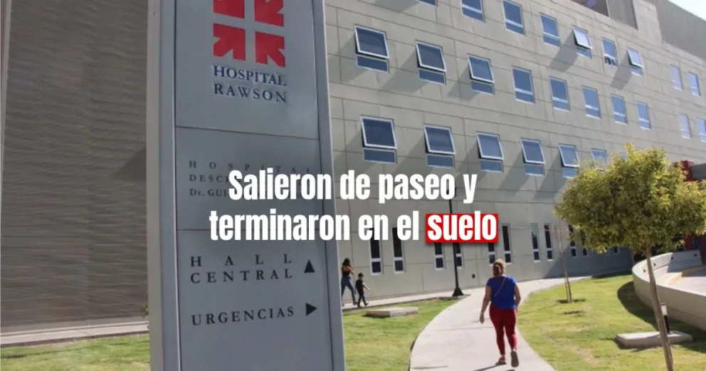 Dos mujeres viajaban en moto, cayeron y terminaron internadas 