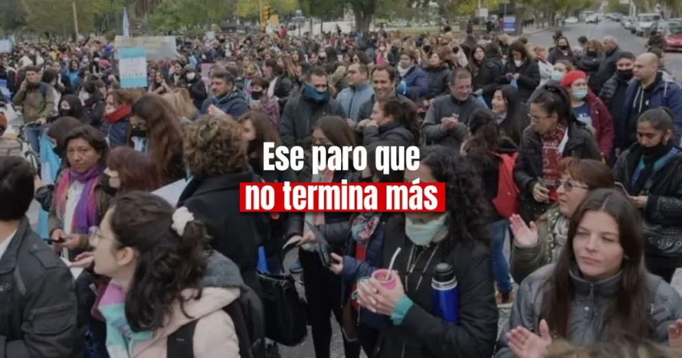 Los docentes autonconvocados seguirán de paro este viernes