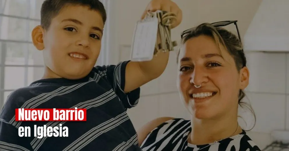 Uñac entregó viviendas en Iglesia 