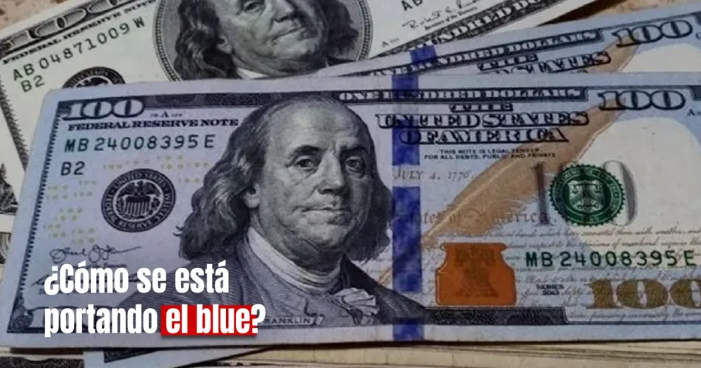 El blue aumentó apenas un peso 