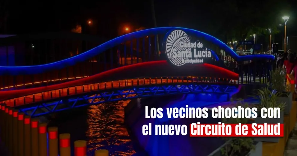 Santa Lucía tiene su nuevo Circuito de Salud Balcarce 
