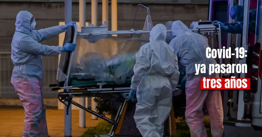 Se cumplen tres años del primer caso de Covid-19 en el país