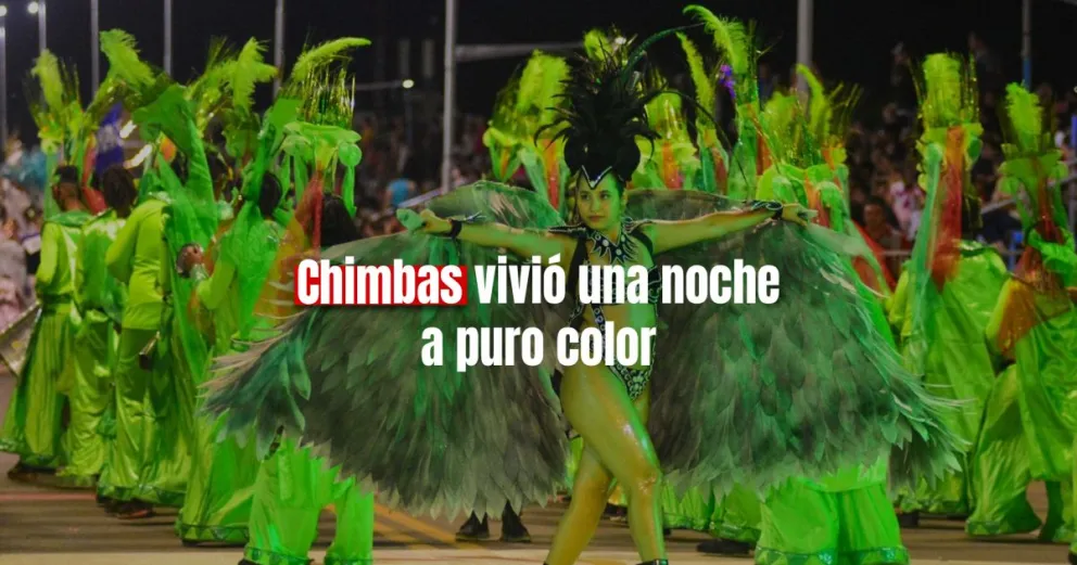 Volvió el Carnaval de Chimbas con unos 800 artistas en escena 