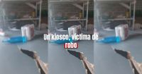 Ladrones robaron y destrozaron un kiosco de Tamberías 