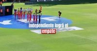 Independiente empató con Instituto por 2 a 2 