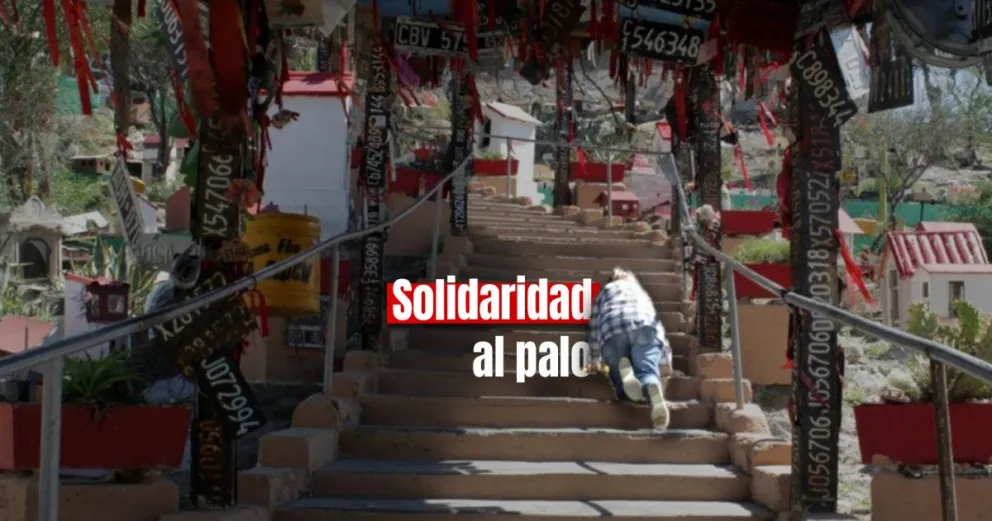 El sanjuanino que ganó el Telekino donó una tonelada de alimentos a la Fundación Difunta Correa