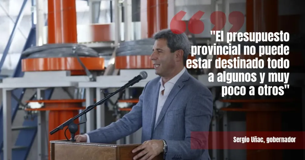 Uñac destacó el equilibrio de la provincia como modelo de crecimiento