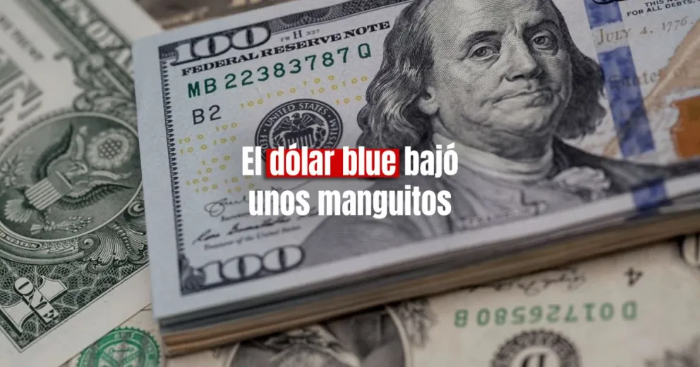 El dólar blue retrocedió unos pesos y quedó en $372