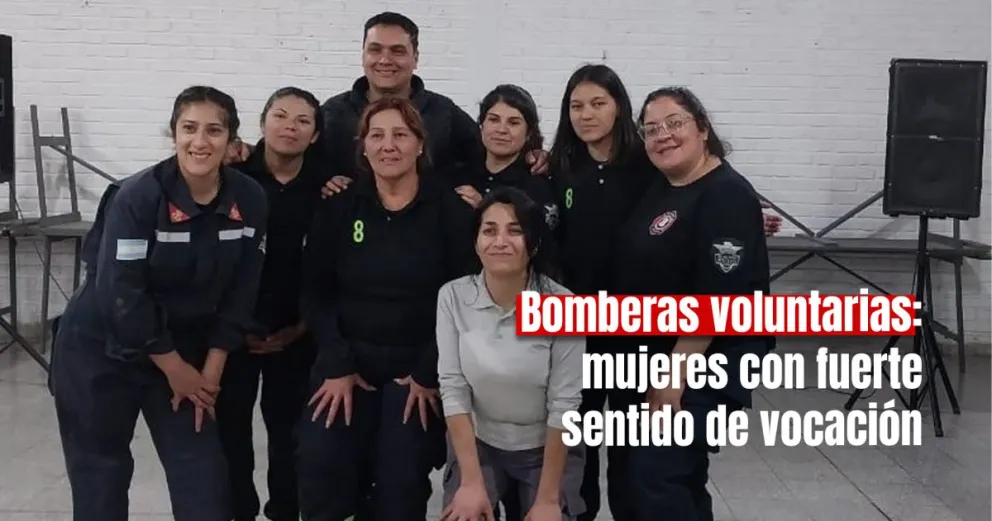 Bomberas voluntarias: la vocación por el servicio y las luchas que faltan ganar