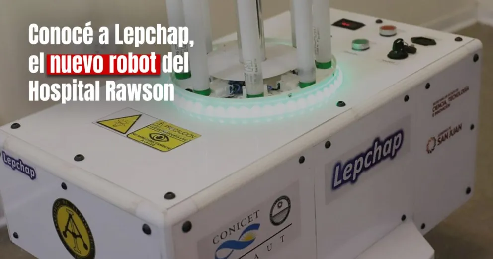 Presentaron un robot móvil en el Hospital Rawson