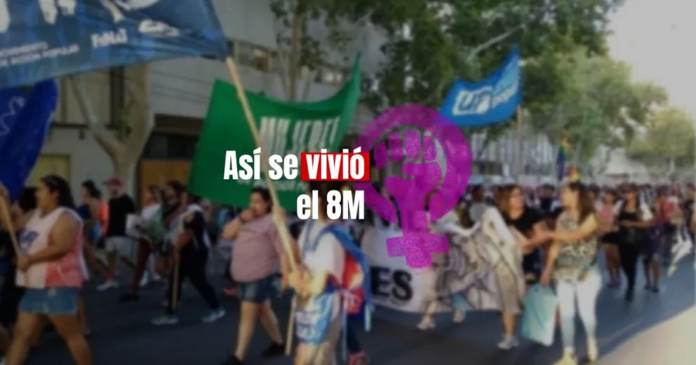 Las mujeres sanjuaninas marcharon por el 8M