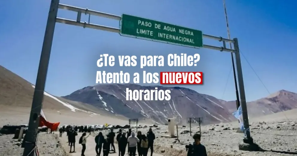 El Paso de Agua Negra tendrá nuevos horarios 