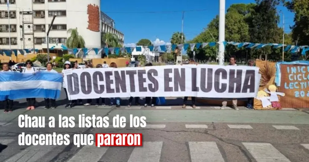 Directores de escuelas secundarias dejarán de entregar la lista de docentes que van al paro 