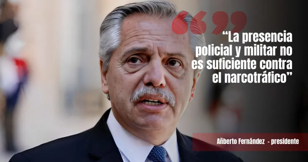 Para Alberto, la presencia de las fuerzas militares no es suficiente contra el narcotráfico