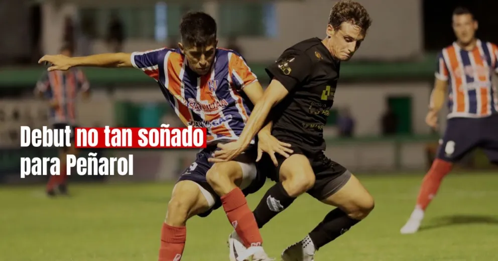 Peñarol debutó en el Federal A , pero no pudo sumar en la primera fecha