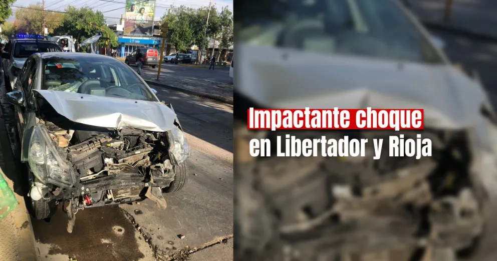 Un auto chocó contra un colectivo de la Red Tulum y el conductor resultó herido