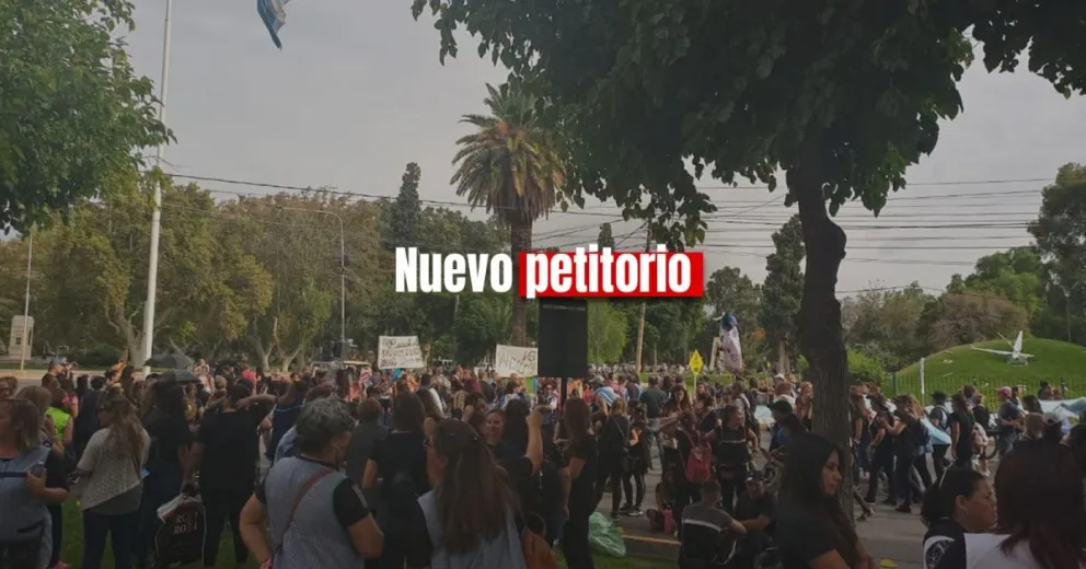 Luis Rueda recibió a un grupo de autoconvocados con un nuevo petitorio