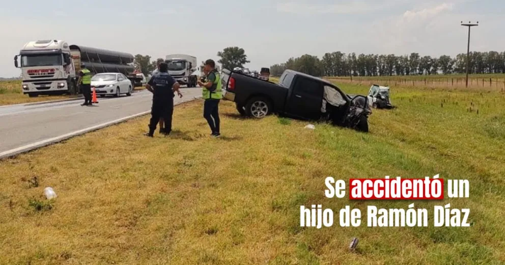 Michael Díaz chocó en Buenos Aires: murió su esposa y él está internado junto a su hijo