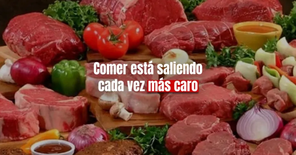Alimentos, el rubro que más aumentó en febrero 