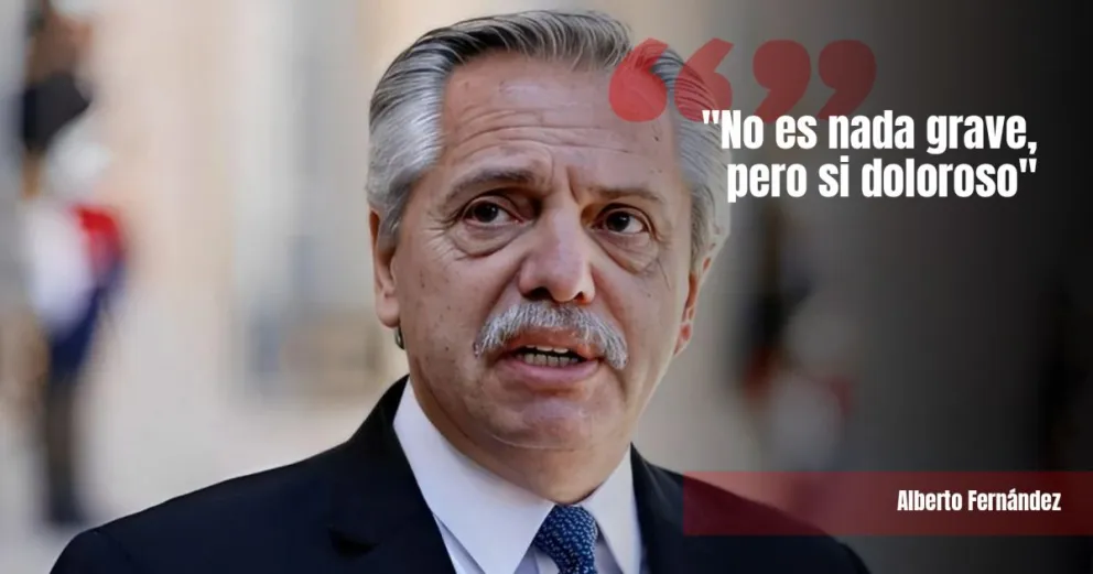 Alberto Fernández, habló de su salud tras recibir el alta medico