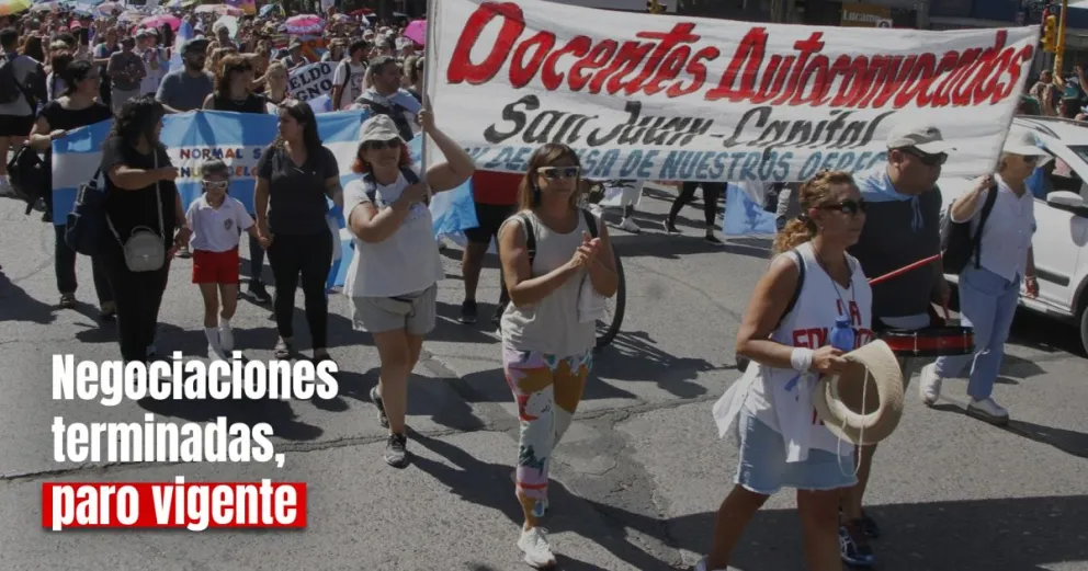 El Gobierno dio por cerrada la negociación y los autoconvocados seguirán con el paro