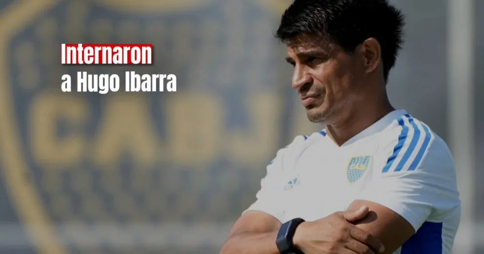 Ibarra fue hospitalizado de urgencia tras sentir un malestar en el entrenamiento de Boca