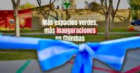  Se inauguró un nuevo espacio verde en Chimbas.