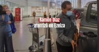 Ramón Díaz llegó a la Argentina tras el accidente de su hijo Michael