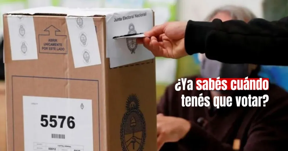 Oficializaron el calendario electoral nacional 2023