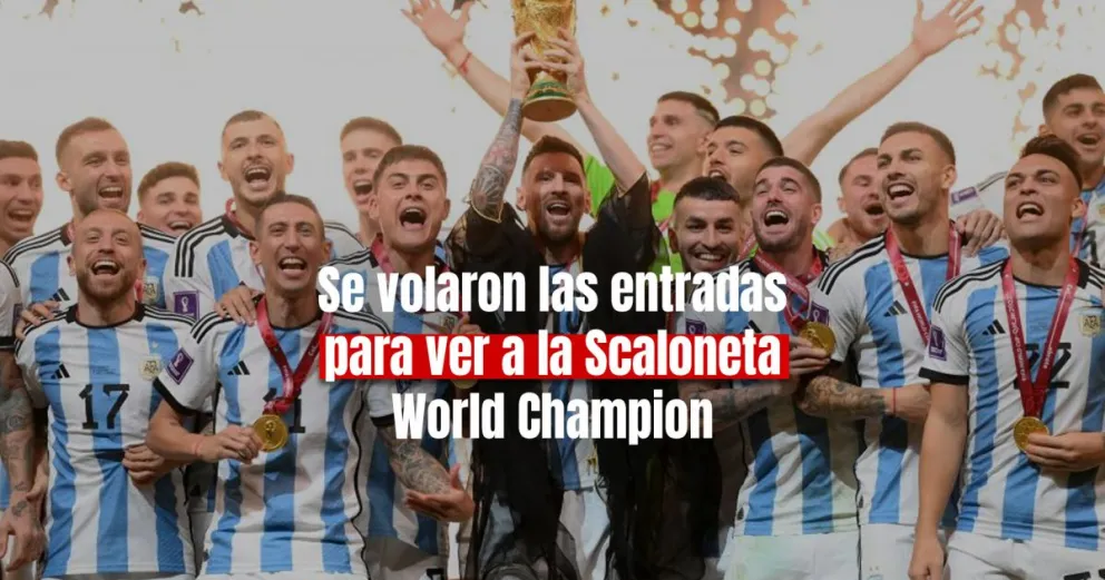 Se agotaron las entradas para el partido de Argentina vs. Panamá