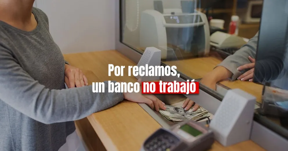 Un banco nacional hizo paro y en San Juan se adhirieron 