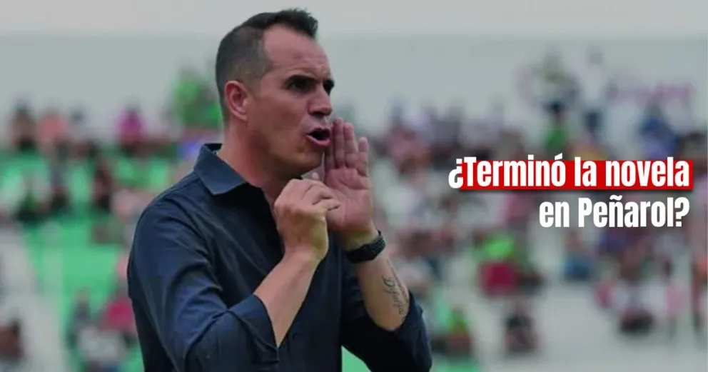 Peñarol: le dieron el “ok” al técnico para que ingrese al club