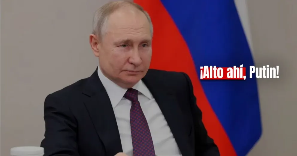 Emitieron una orden de arresto contra Vladimir Putin