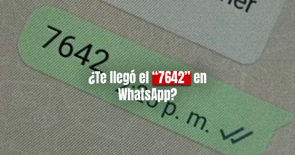 Aparecieron nuevos mensajes en código a través de WhatsApp 