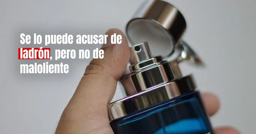 Ladrón fue capturado luego de robar un costoso perfume 