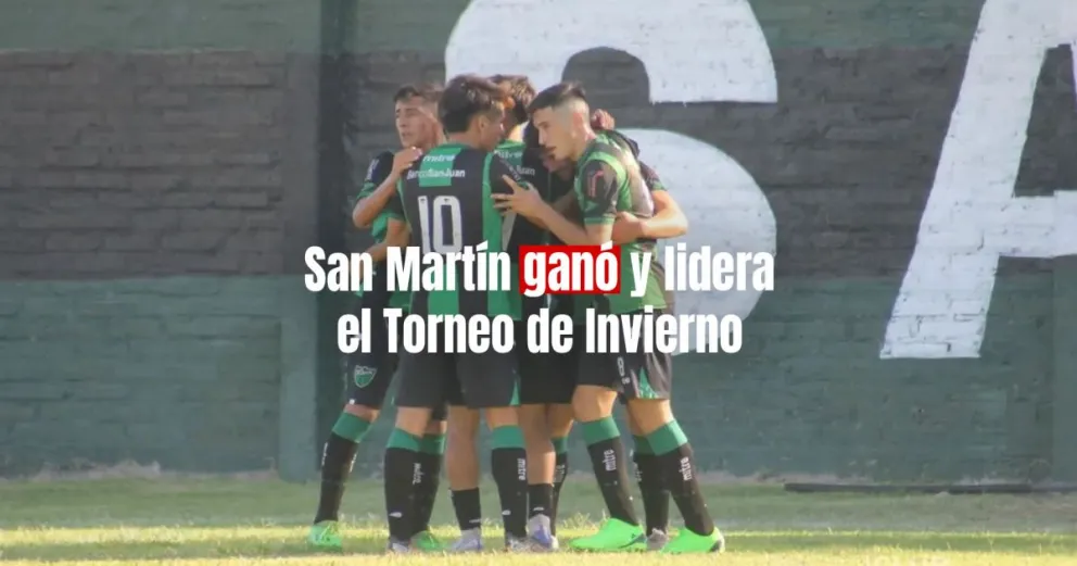 San Martín ganó y quedó como puntero del torneo