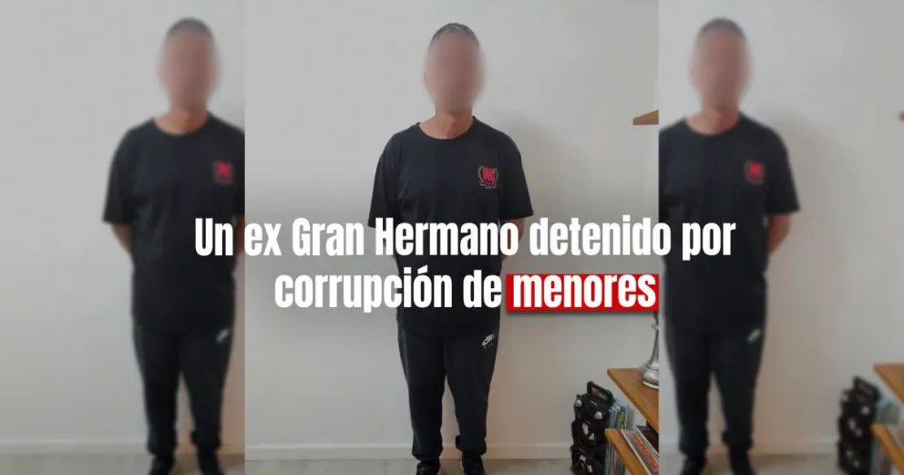 Marcelo Corazza fue detenido y acusado de corrupción a menores 
