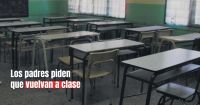 Padres de alumnos sanjuaninos reclaman la vuelta a clase