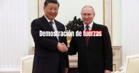 Putin recibió a Xi Jinping en el Kremlin