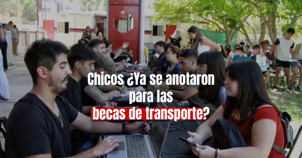 Arrancó la preinscripción para las becas de transporte para los chicos de 12 a 15 años